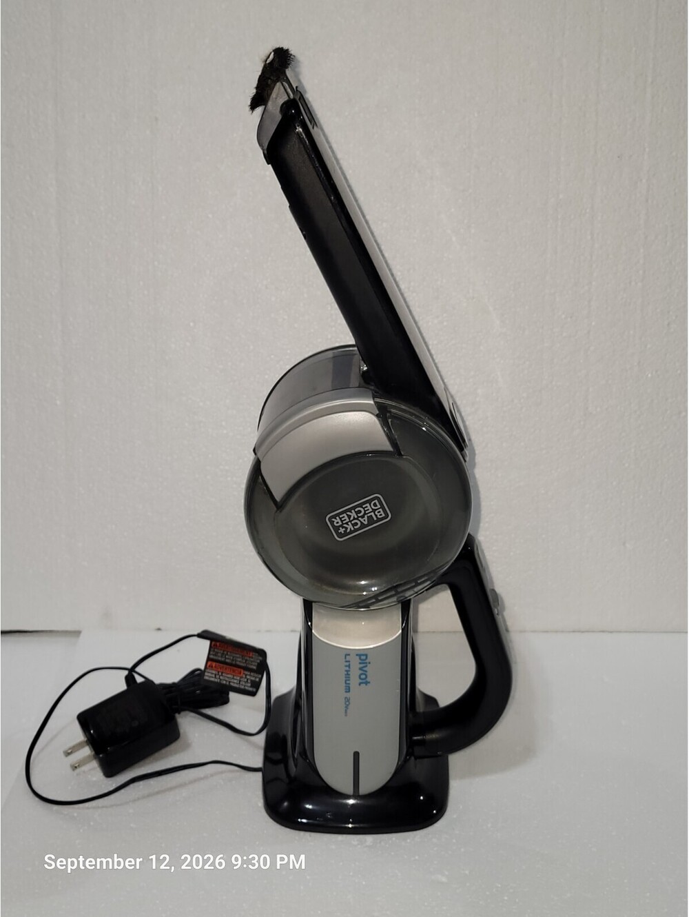 BLACK+DECKER PIVOT VAC Cordless Handheld Vacuum BDH2000PL - 20V Powerful Suction